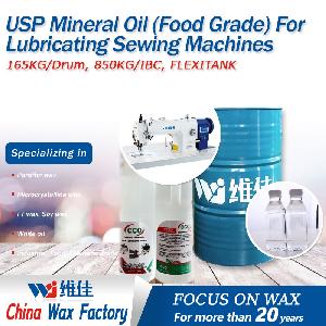 USP Mineral Oil ( Food  Grade) For Lubricating Sewing Machines