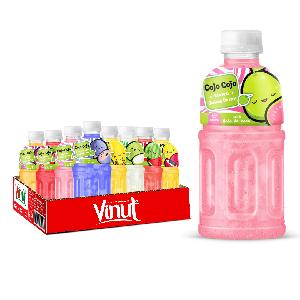 Cojo Cojo Guava  Juice  Drink w Nata De Coco, 10.8 Fl Oz (Pack of 12)