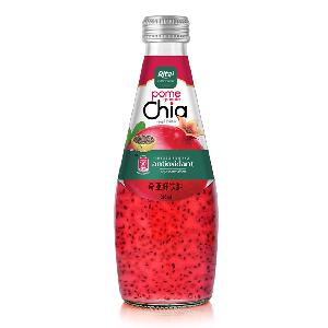 Hot Product Chia Seed Drink With Pomegranate Flavor