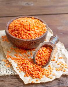 Organic Garden  Split   Red  Lentil