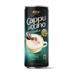 250ml Slim Can Coffee Drink with Cappuccino Flavor
