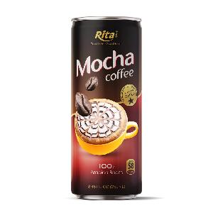 250ml Slim Can Coffee Drink with Mocha Flavor