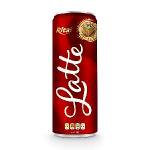 330ml Slim Can Coffee Drink with Latte Flavor Rita Brand