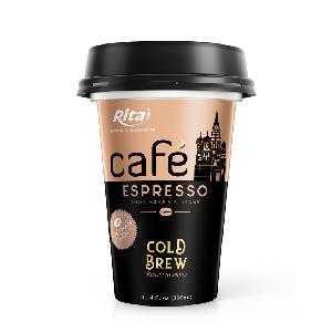330ml PP Cup Coffee Drink with Espresso Flavor RITA Brand