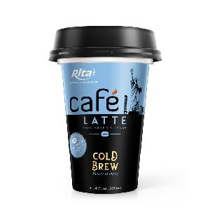 330ml PP Cup Coffee Drink with Latte Flavor RITA Brand
