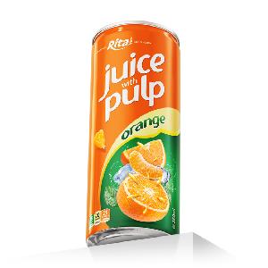 250ml Can Orange Fruit Juice Drink RITA Brand