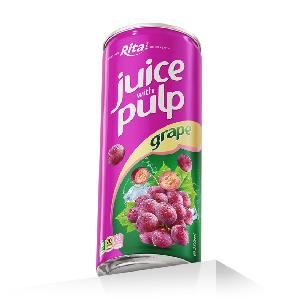 250ml Can Grape Fruit Juice Drink RITA Brand