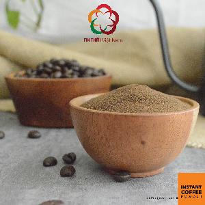 Wholesaler Vietnamese Robusta Soluble Instant Coffee Powder Mellow Taste Herb Flavor Caffeine 2% Min