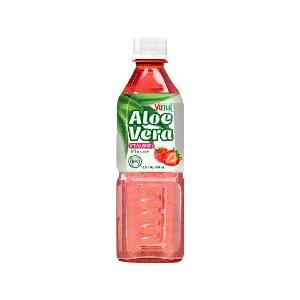 500ml Aloe Vera Strawberry Juice Drink VINUT No Sugar Added, Free Sample, Wholesale Suppliers