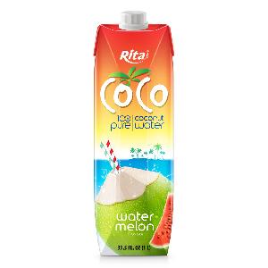 Wholesale Coco Brand 100% Pure Coconut Water Watermelon Flavor
