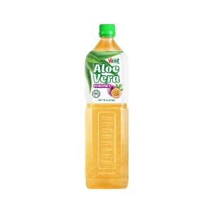1500ml Aloe Vera Passion Fruit Juice Drink VINUT No Sugar Added, Free Sample, Wholesale Suppliers