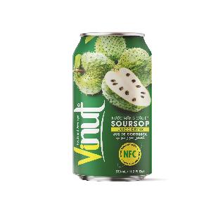 Soursop Juice Drink 330ml VINUT | Free Sample, Private Label, Wholesale Supplier (OEM, ODM)