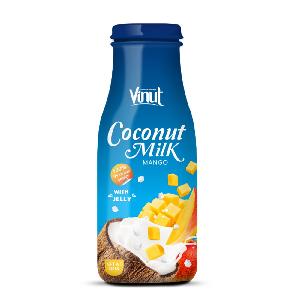 280ml Glass Bottle Coconut Milk Mango (Lactose Free , No Added Sugar), Wholesale Best Price