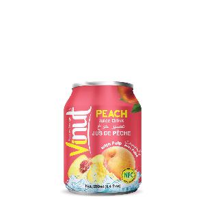 Peach Juice Drink 250ml VINUT | Free Sample, Private Label, Wholesale Supplier (OEM, ODM)