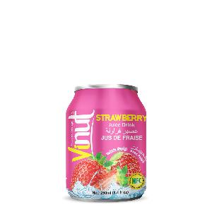 Strawberry Juice Drink 250ml VINUT | Free Sample, Private Label, Wholesale Supplier (OEM, ODM)