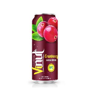 Cranberry Juice Drink 490ml VINUT | Free Sample, Private Label, Wholesale Supplier (OEM, ODM)