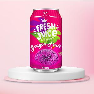 330ml TCVN Dragon Fruit Juice Premium Quality NFC Manufactured by Product Specialist