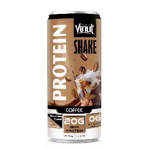 11.16 fl oz  Coffee  Protein Shake (20G Protein) Vinut Manufacturer OEM