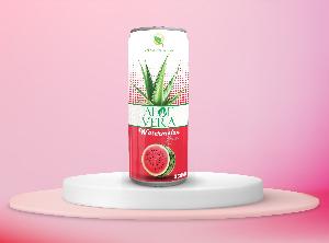 330ml Can Fruit Juice Drinks Watermelon Flavor Wholesale TCVN - Vietnam Beverage Manufacturer