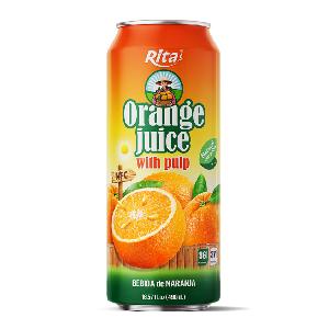  Rita  16.57 Fl Oz Cans Orange Juice With Pulp Drink Natural