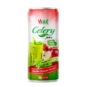 350ml VINUT Healthy Drink 100% Celery Juice Drink with Apple juice