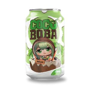 330ml Vinut Coco Boba Coconut milk tea drink Matcha flavor (Manufacturer OEM ODM)