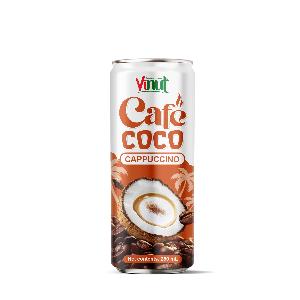 250ml Vinut CAFé COCO Coconut coffee drink Cappuccino flavor (Manufaturer OEM ODM)