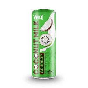 10.82 fl oz VINUT Coconut Milk with Soursop (Wholesaler Manufactuter OEM ODM)