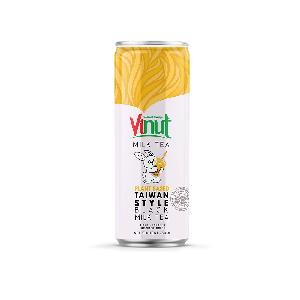 250ml Vinut Taiwan Style Black Milk Tea Plant-Based Non-caffeinated (Manufacturer OEM ODM)
