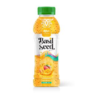 nutritious Food Basil Seed Drink Mango