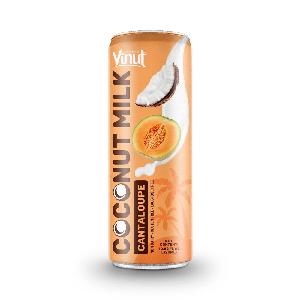 10.82 fl oz VINUT Coconut Milk with Cantaloupe (Free Sample - Free Design - Free Marketing)