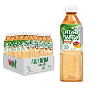 Aloe Vera Mango Juice Drink with Pulp 500ml VINUT Vietnam Manufacturer