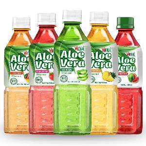 Aloe Vera Original Juice Drink with Pulp 500ml VINUT Vietnam Manufacturer