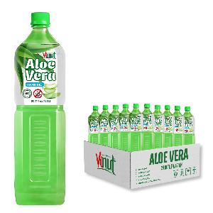 1500ml Aloe Vera Original Juice Drink with Pulp VINUT Vietnam Manufacturer