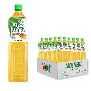1500ml Aloe Vera Mango Juice Drink with Pulp VINUT Vietnam Manufacturer