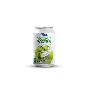 SunSip/OEM Young Coconut water 330ml aluminium can