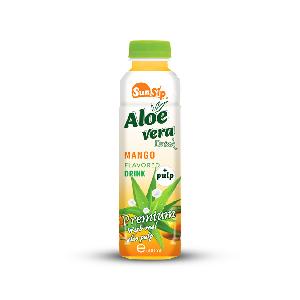 Supplier OEM/ODM Aloe vera juice mix mango flavours 16.9fl Sunsip brand