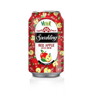 11.1 fl oz VINUT Red Apple Juice Sparkling water drink Wholesaler Private label OEM