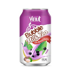 330ml Vinut Bubble Milk Tea with Tapioca Pearls Taro flavor (Manufacturer OEM ODM)