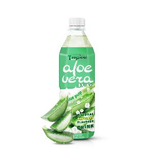 Fresh Aloe vera juice with Pulp natural 500ml Pet bottle