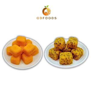 Frozen Passion Fruit cube with/ without seed