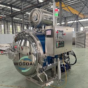Counter Pressure Canning Food High Temperature and High Pressure Retort Sterilization Machine