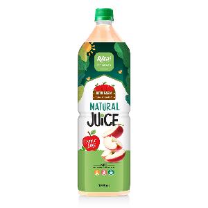 Natural Juice 1L Pet Bottle with Apple Flavor