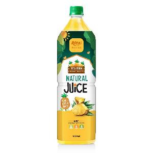 Natural Juice 1L Pet Bottle with Pineapple Flavor