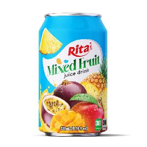 Best buy 330ml Short Can Tropical Fruit Juice with Mixed Fruit Flavor