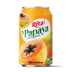 Best buy 330ml Short Can Tropical Fruit Juice with Papaya Flavor