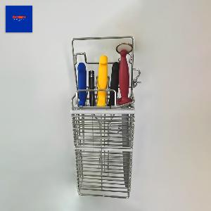 Knife Basket Holder Storage for Butcher Knives 304 Stainless Steel,Knife Cage